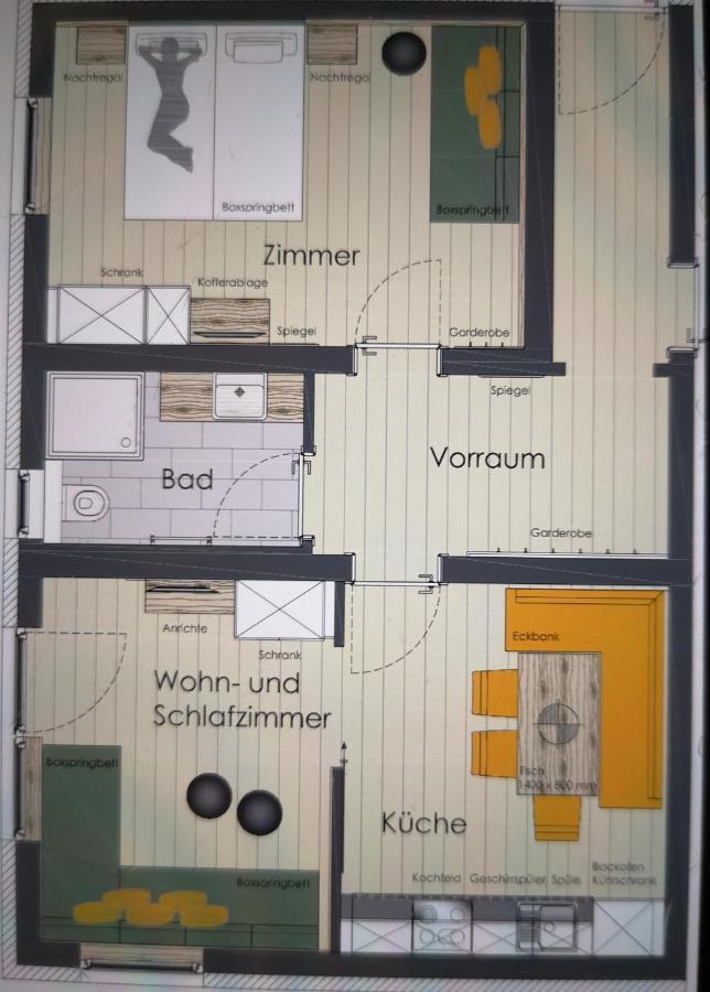 Appartement Franz Zell am Ziller Bagian luar foto